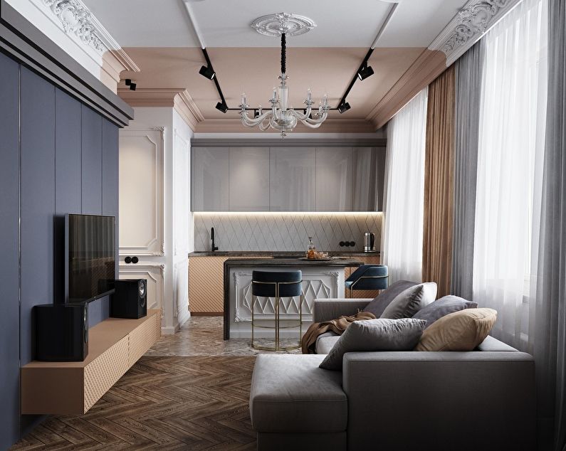 Dizajn stana 29 m²