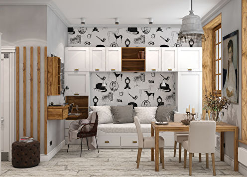 Past and Future: Apartment 25 sq.m.