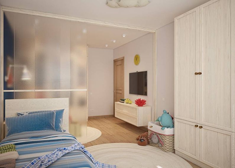 Zoning rooms for parents and baby