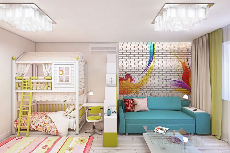 Zoning rooms for parents and baby