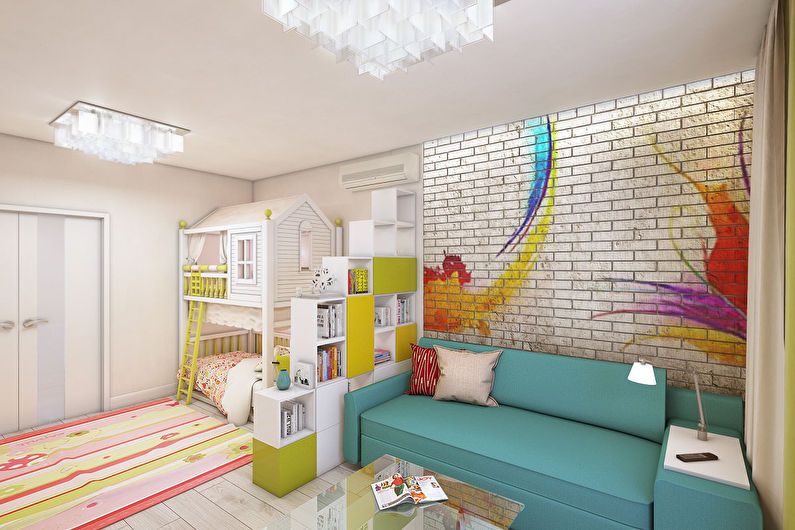 Zoning rooms for parents and baby