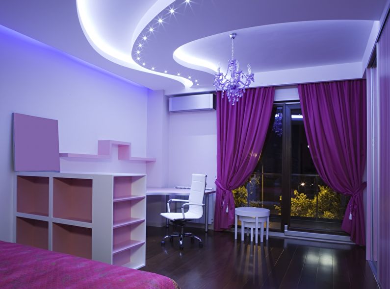 Gips LED-taklampa