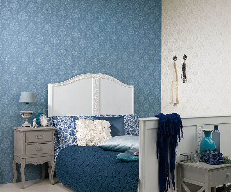 Vinyl wallpaper for the bedroom
