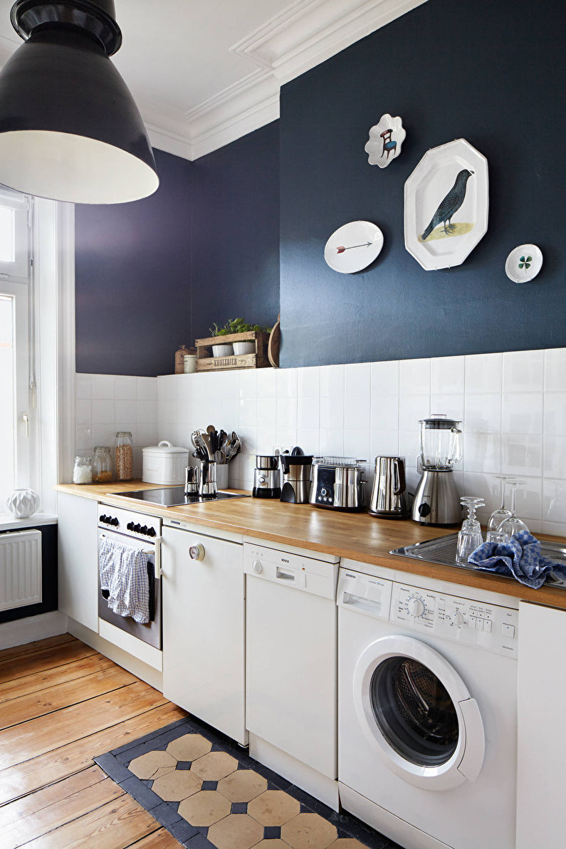 Scandinavian style kitchen interior design