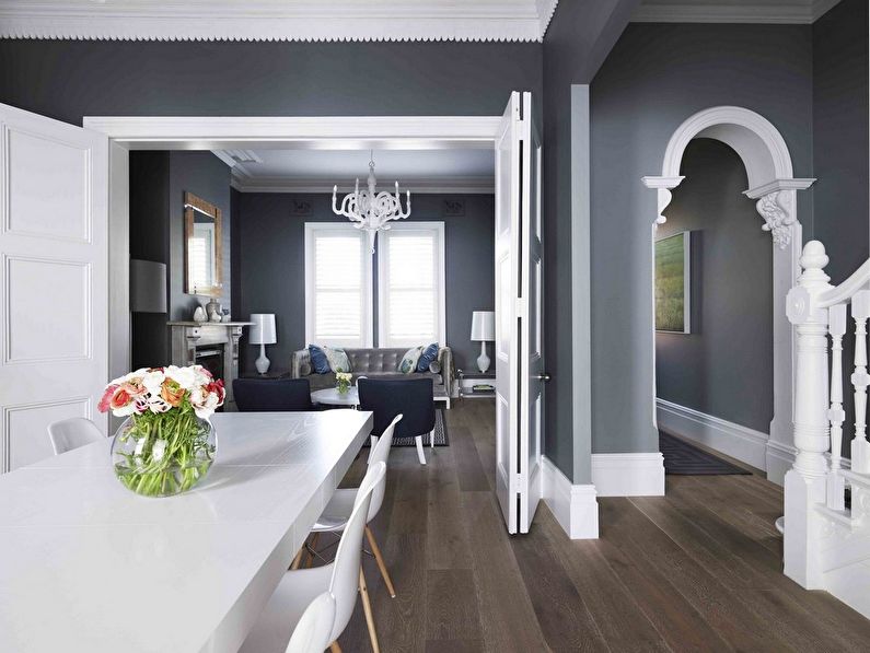 Stucco molding - decoration and decoration of the gypsum plaster arch