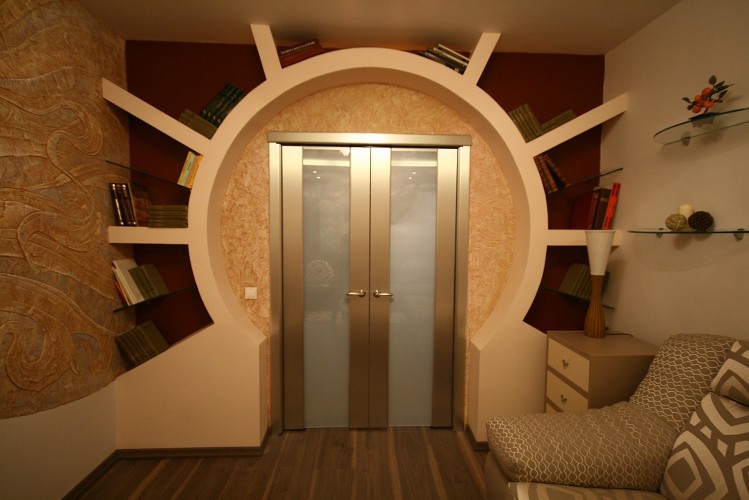 Drywall Arch in the Living Room - Design