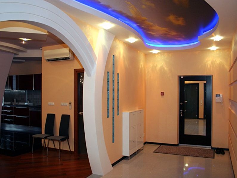 Curved Drywall Archway Entrance - Design
