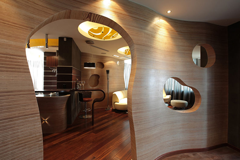 Curved Drywall Archway Entrance - Design
