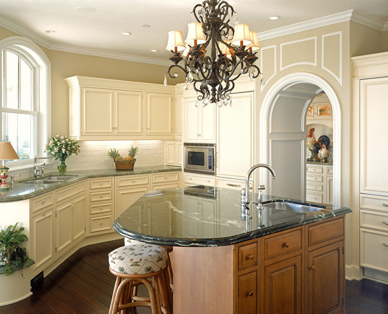 Drywall Arch in the Kitchen - Design