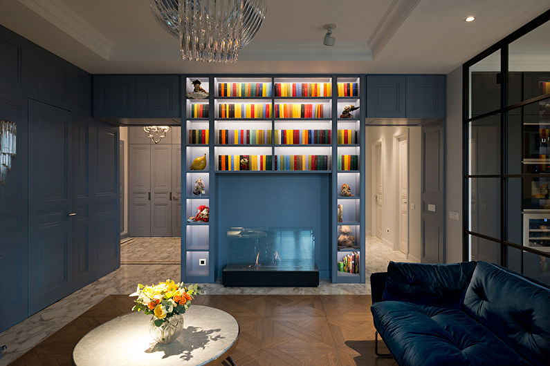 Apartment on Rochdelskaya street - interior design