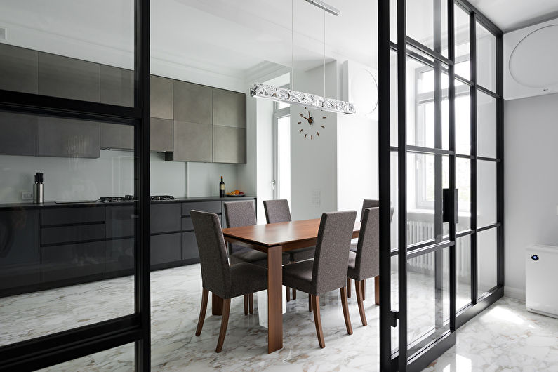 Apartment on Rochdelskaya street - interior design