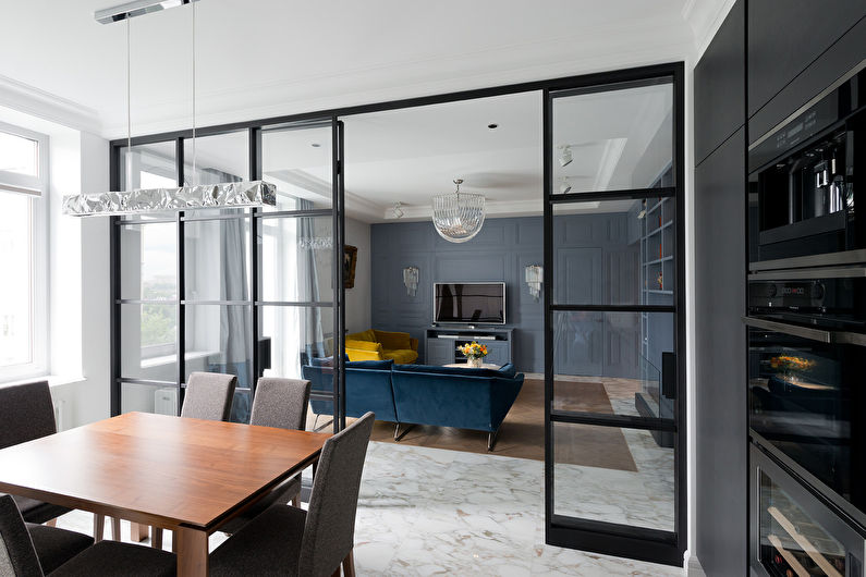 Apartment on Rochdelskaya street - interior design