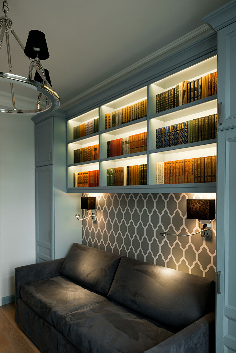 Apartment on Rochdelskaya street - interior design