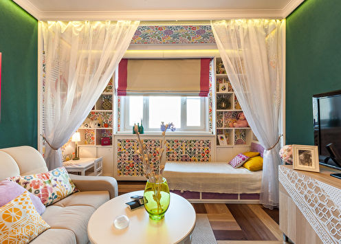 How to zone a room for parents and a child