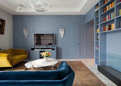 Apartment on Rochdelskaya street, 120 m2