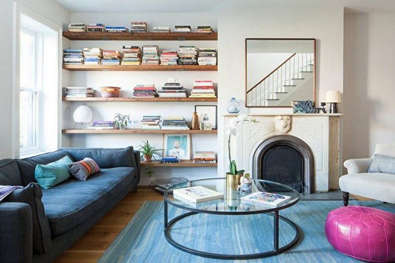 Scandinavian-style living room design - Furniture