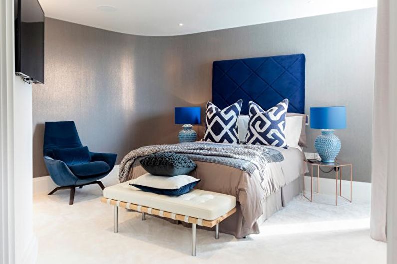 La combinaison de couleurs à l'intérieur de la chambre - photo