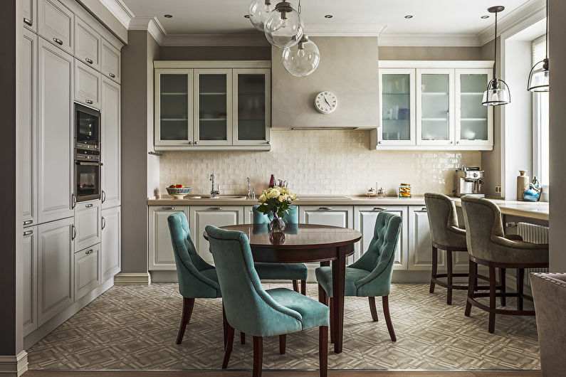 Thiết kế bếp 20 m2. - Trang trí và dệt may