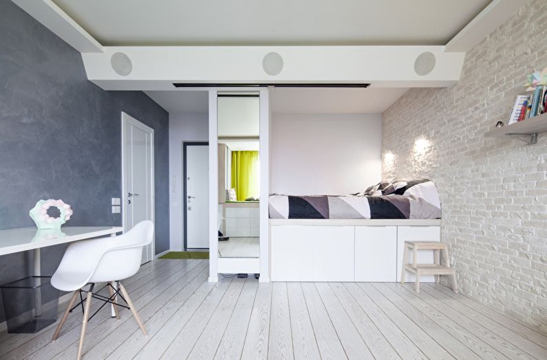 Scandinavian Style Bedroom Design - Wall Decoration