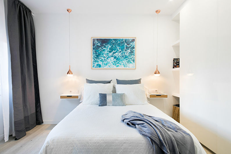 Scandinavian Style Bedroom Design - Decor and Textile
