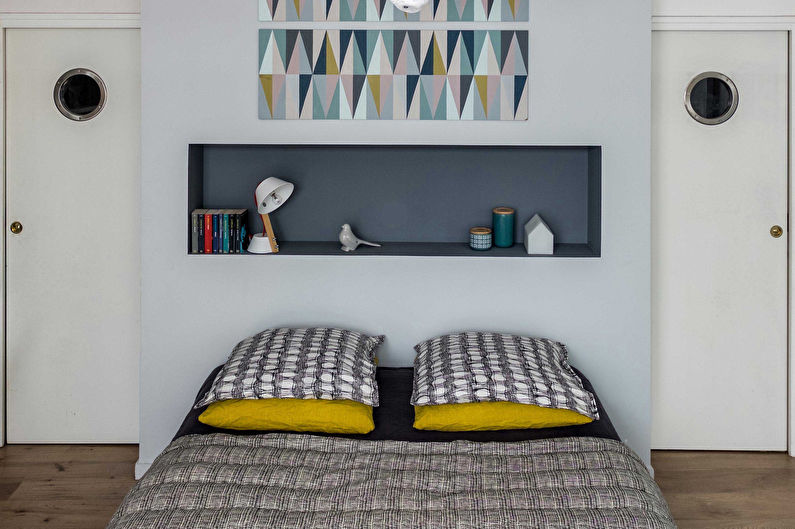 Scandinavian Style Bedroom Design - Decor and Textile