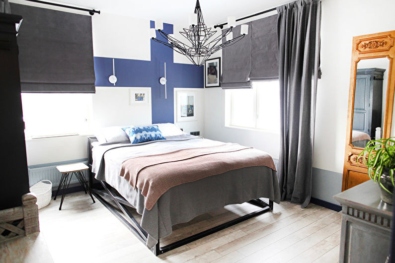 Scandinavian style bedroom interior design - photo