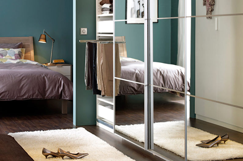 Scandinavian style bedroom interior design - photo
