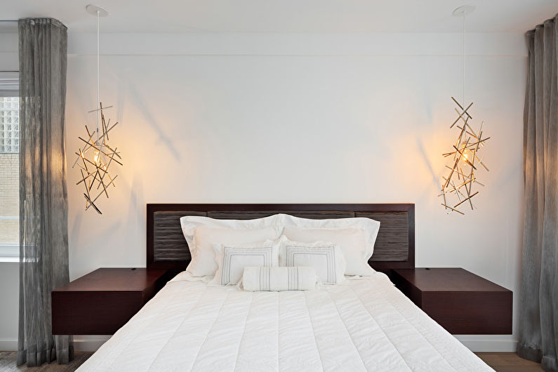 Scandinavian style bedroom interior design - photo
