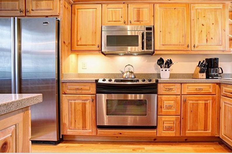 The interior design of the kitchen is 14 sq.m. - Photo