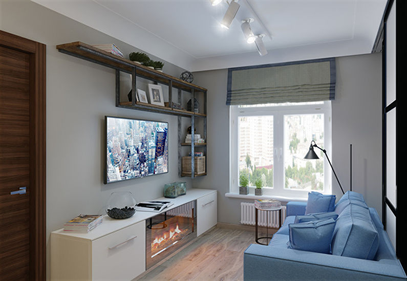 Loft-style kitchen-living room - photo 1