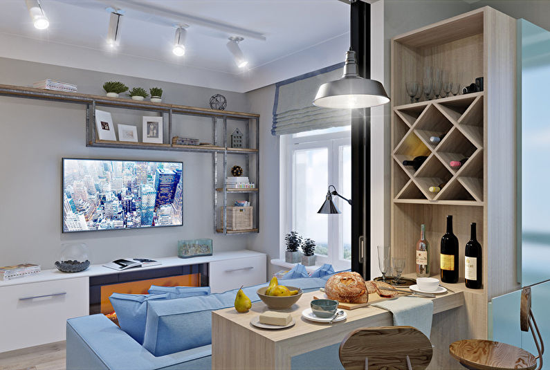 Loft Style Kitchen-Living Room - photo 2