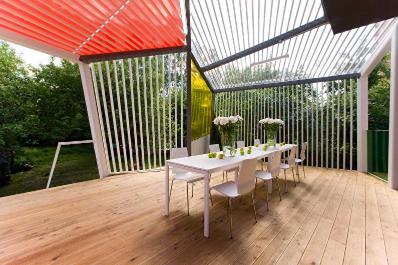What is pergola made of?