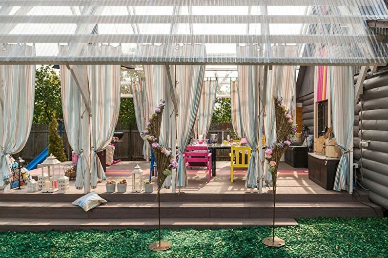 What is pergola made of?