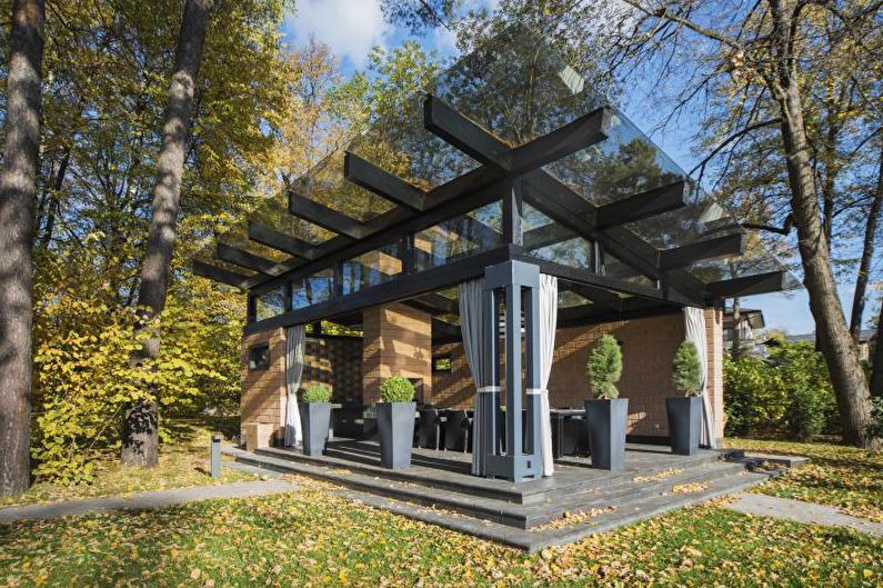 What is pergola made of?