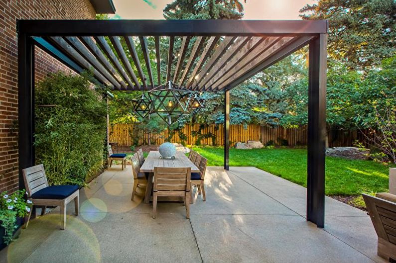 What is pergola made of?