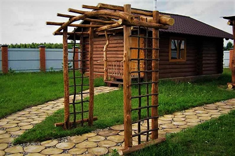 What is pergola made of?
