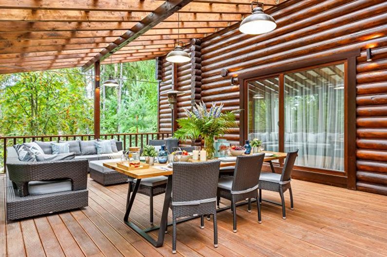 Pergola color scheme