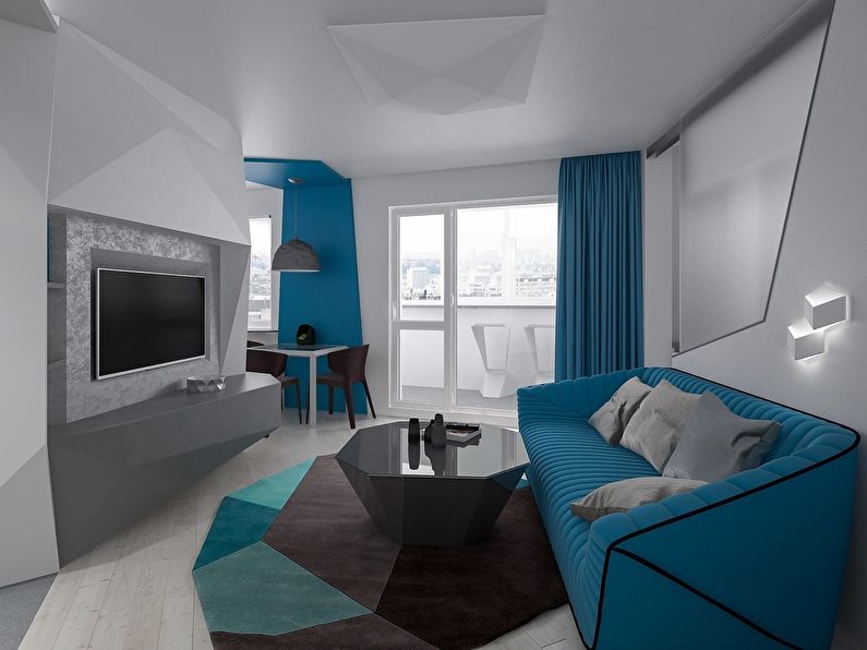 Edge: อพาร์ตเมนต์ 50 m2