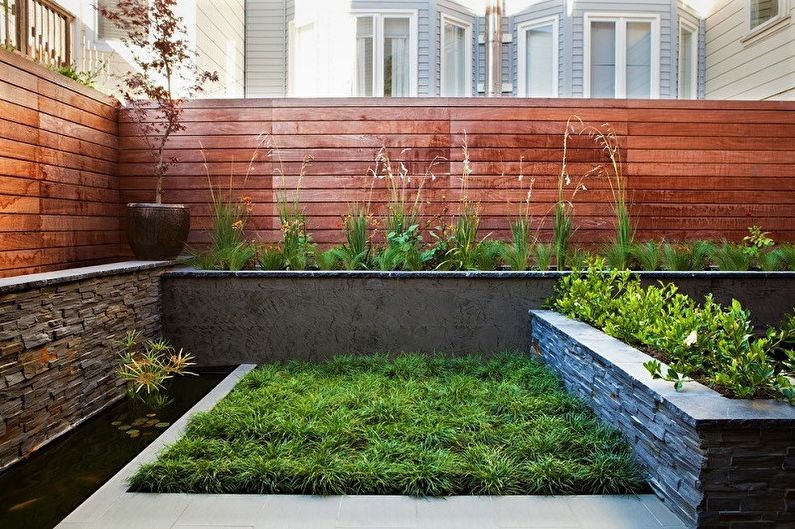 Beautiful fence for a private house: 80 photos and ideas