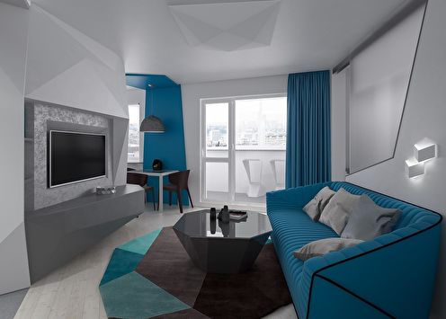 Edge: อพาร์ตเมนต์ 50 m2