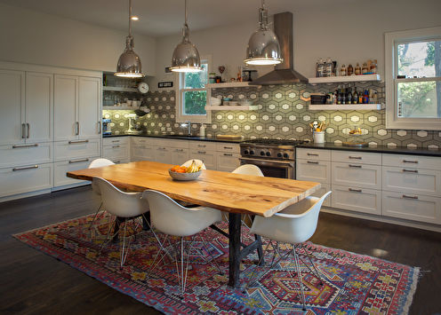 Kitchen design 20 sq.m. (+70 photo)