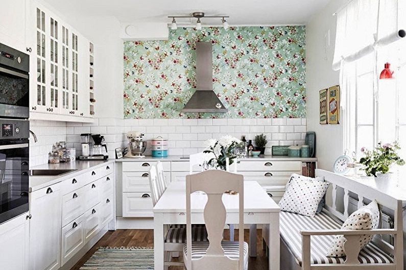 Wallpaper for the kitchen - photo