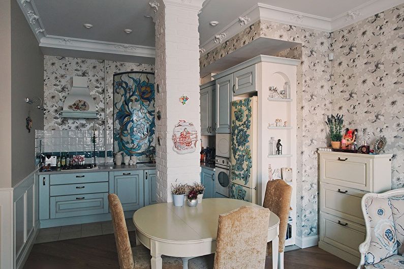 Wallpaper for the kitchen - photo