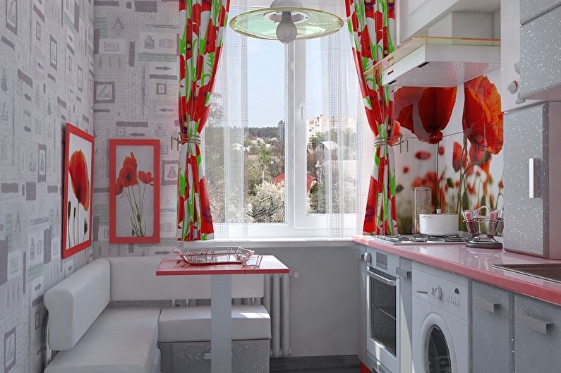 Wallpaper for the kitchen - photo