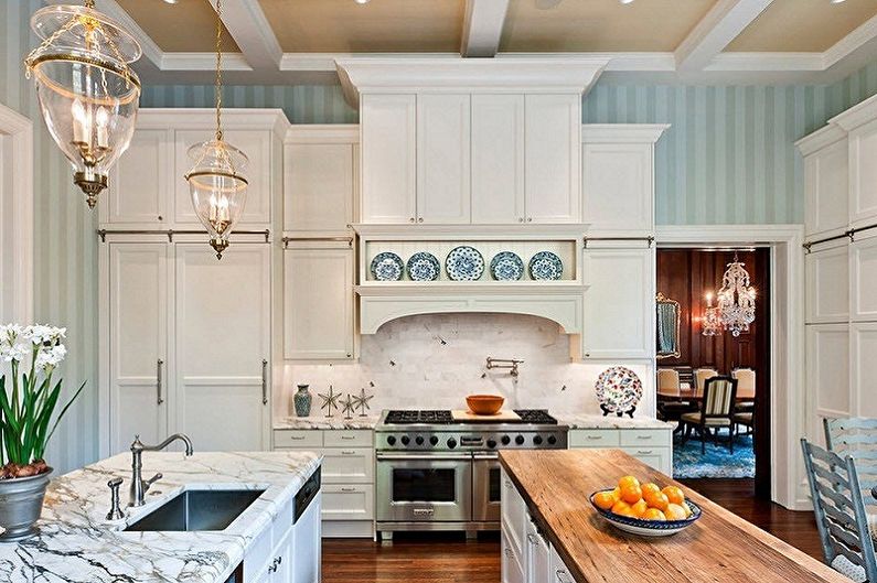 Wallpaper for the kitchen - photo