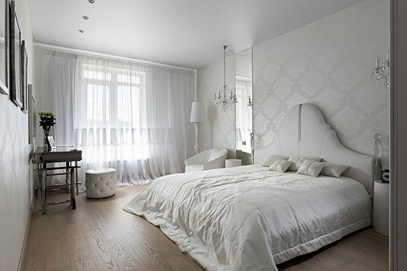 Wallpaper in the bedroom - How to choose a color