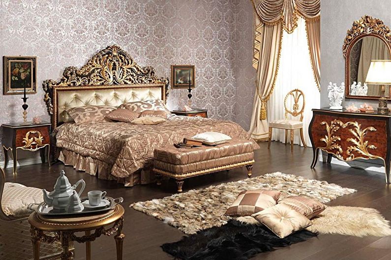 Wallpaper for the bedroom - photo