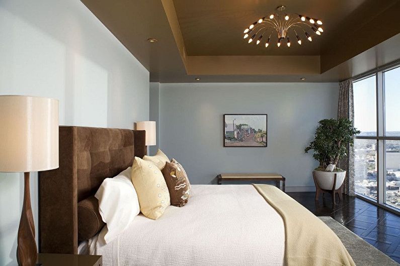 Drywall ceiling design - photo