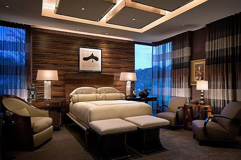 Drywall ceiling design - photo