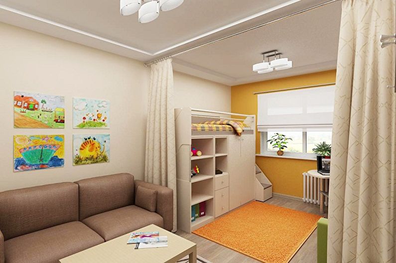 How to zone a room for parents and a child - What is zoning and why is it needed